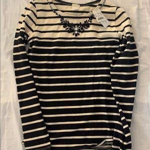 Girls Crewcuts Striped Longsleeve Top